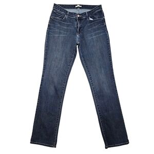 Eileen Fisher Dark Blue Straight Leg Jeans Women's Size 6